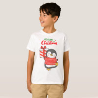 Pinguim Bonito Feliz Natal