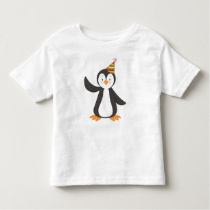 Camiseta Pinguim Bonito, Pinguim Bebê, Pinguim Com Chapéu D