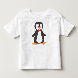 Camiseta Pinguim Bonito, Pinguim Pequeno, Pinguim Com Arco