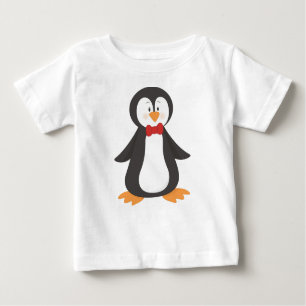 Camiseta Pinguim Bonito, Pinguim Pequeno, Pinguim Com Arco