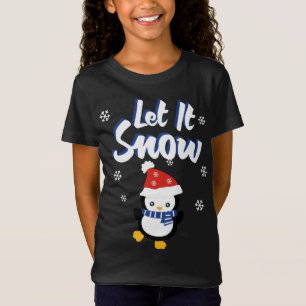 Camiseta Pinguim Bonito Xmas Que Neve Natal