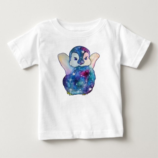 Camiseta Pinguim chamado Botão (Frente)
