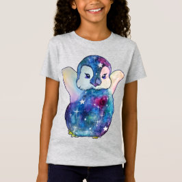 Camiseta Pinguim chamado Botão