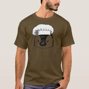 Camiseta Pinguim Chef Animal Cozinho Engraçado Cozinhar