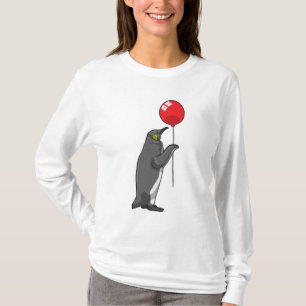 Camiseta Pinguim com balão