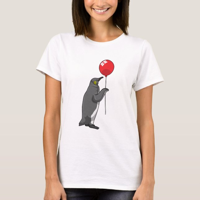 Camiseta Pinguim com balão (Frente)