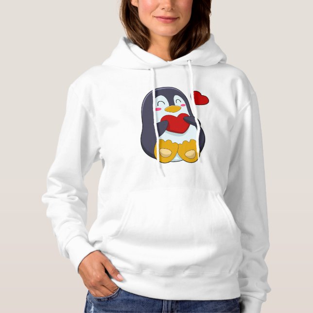 Camiseta Pinguim com coração (Frente)