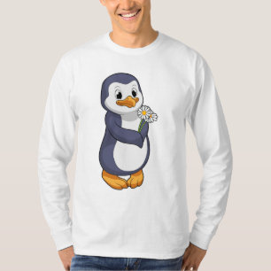 Camiseta Pinguim com Daisy