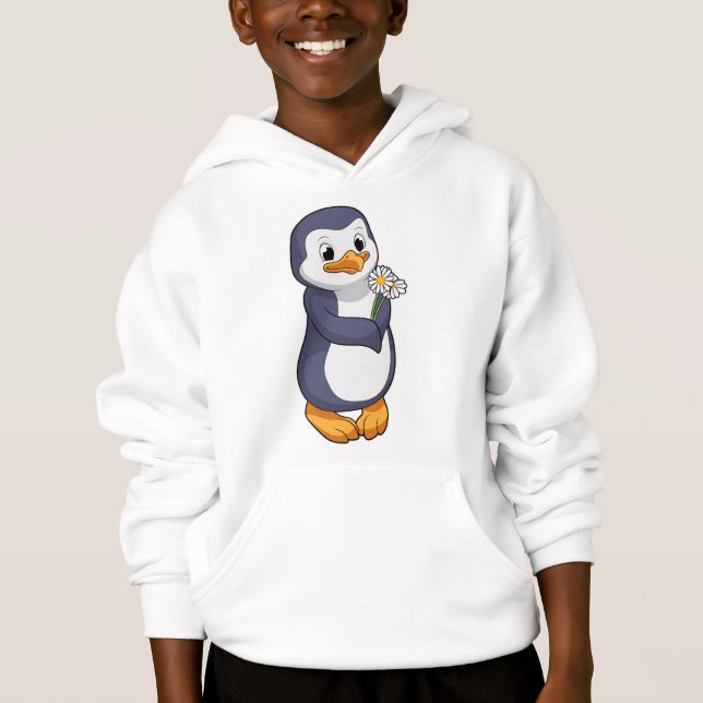 Camiseta Pinguim com Daisy (Frente)