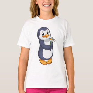Camiseta Pinguim com Daisy