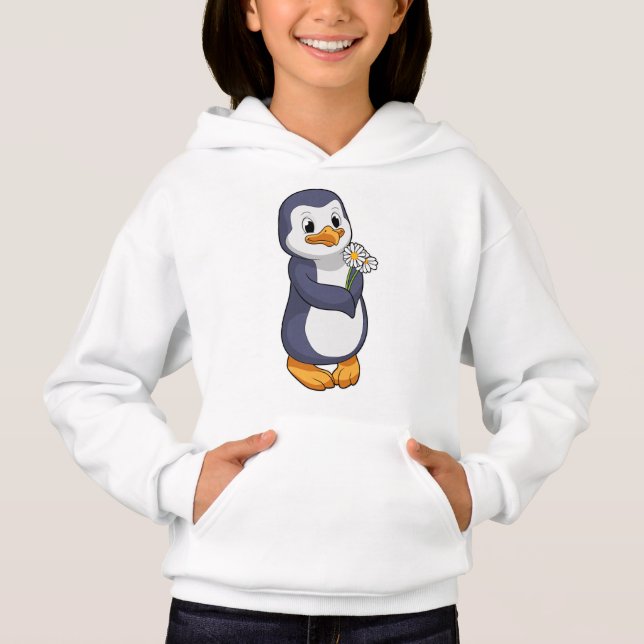 Camiseta Pinguim com Daisy (Frente)