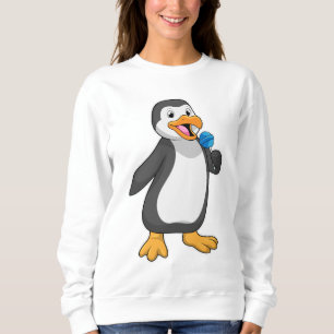 Camiseta Pinguim com doces de pirulito