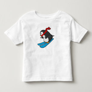 Camiseta Pinguim com esqui