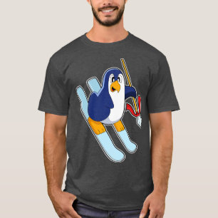 Camiseta Pinguim com esqui