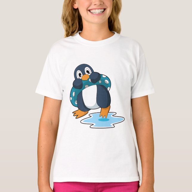 Camiseta Pinguim com Lifebuoy (Frente)
