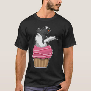 Camiseta Pinguim com Muffin