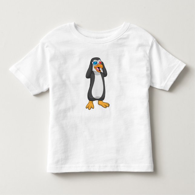 Camiseta Pinguim com óculos (Frente)