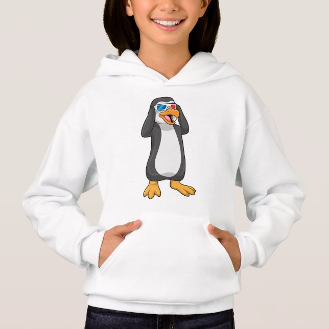 Camiseta Pinguim com óculos (Frente)