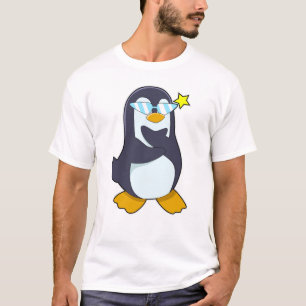 Camiseta Pinguim com óculos de sol