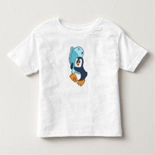 Camiseta Pinguim com Peixe