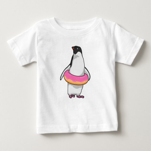 Camiseta Pinguim com Rosquinha (Frente)