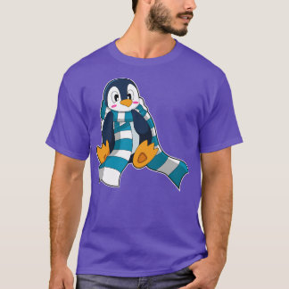 Camiseta Pinguim com Scarf