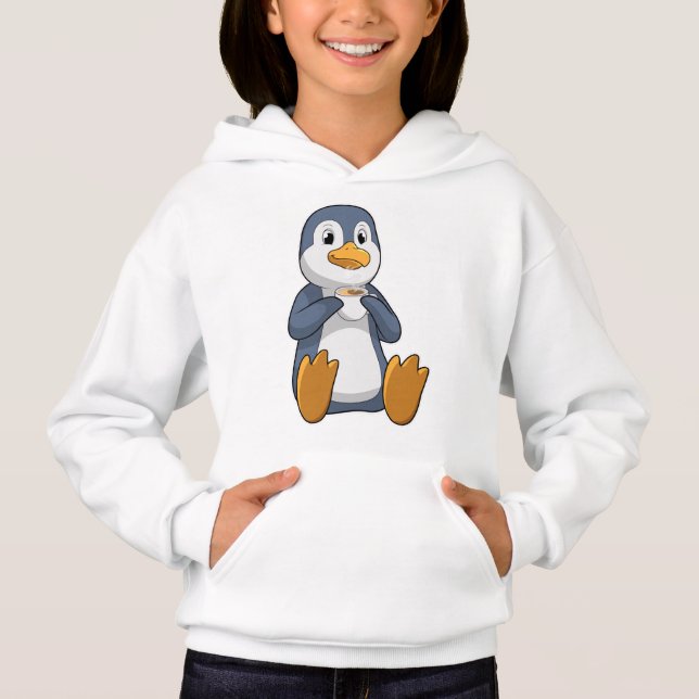 Camiseta Pinguim com Taça do Café (Frente)