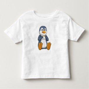Camiseta Pinguim com Taça do Café