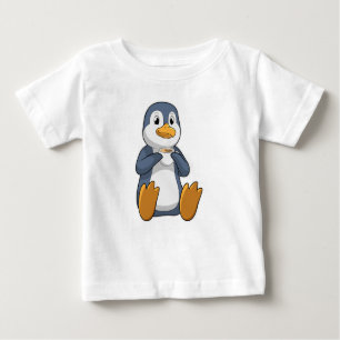 Camiseta Pinguim com Taça do Café