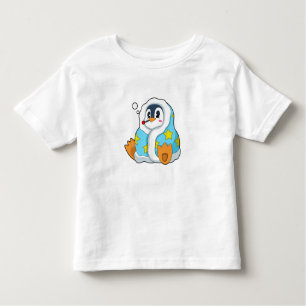 Camiseta Pinguim com termômetro clínico