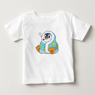 Camiseta Pinguim com termômetro clínico