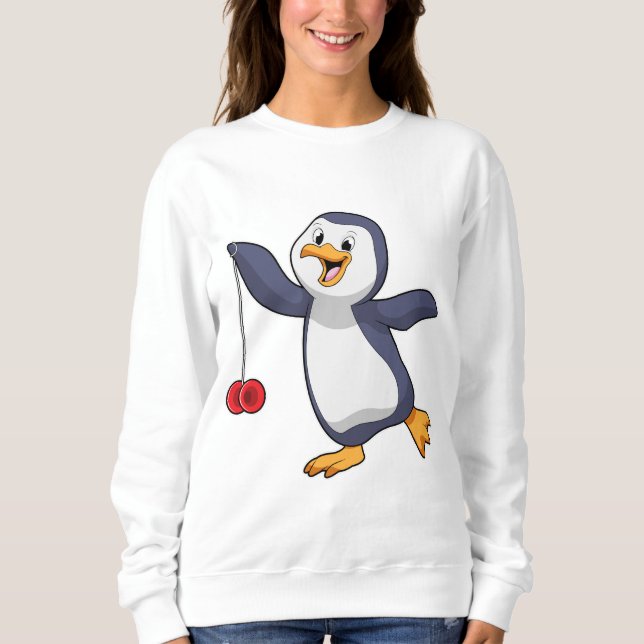 Camiseta Pinguim com Yo-Yo (Frente)