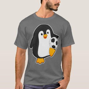 Camiseta Pinguim como jogador com bola