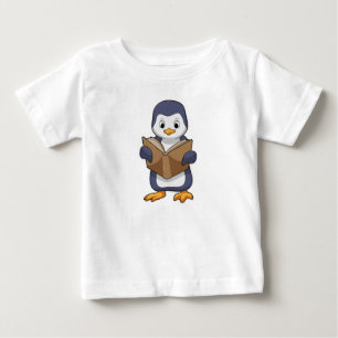 Camiseta Pinguim como Nerd do Livro