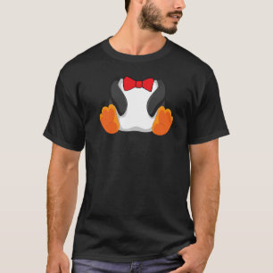 Camiseta Pinguim Costume Halloween Bowtie Anima