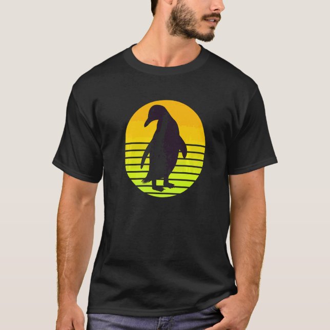 Camiseta Pinguim-Cujo Retro 1 (Frente)