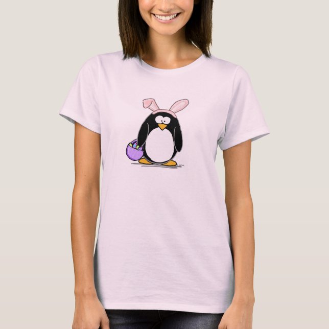 Camiseta Pinguim da páscoa (Frente)