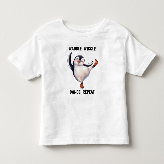 Camiseta Pinguim Dançante (Frente)