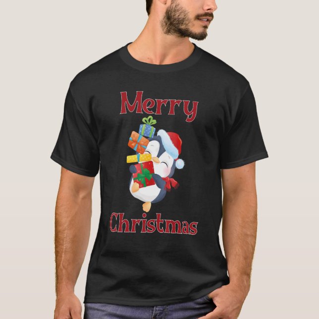 Camiseta Pinguim de açúcar doce (Frente)