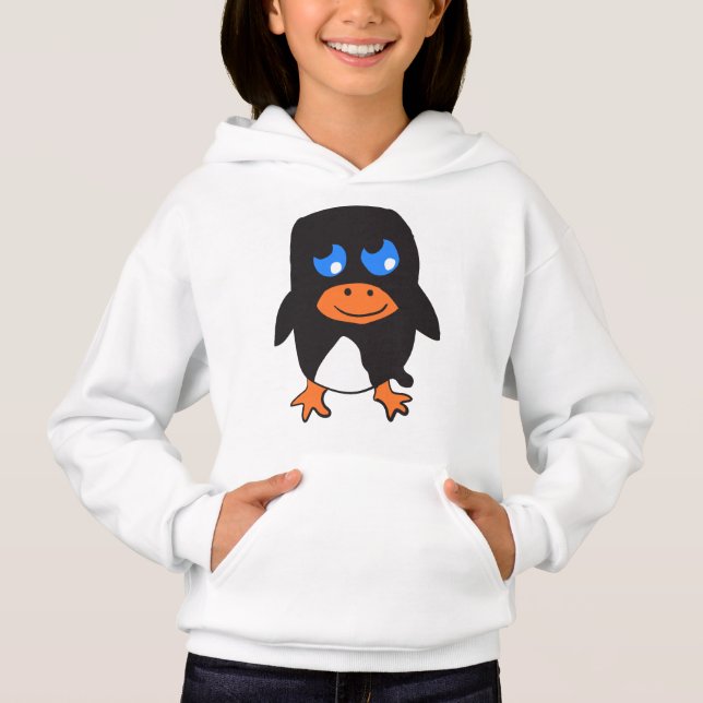 Camiseta Pinguim de Desenho Animado (Frente)