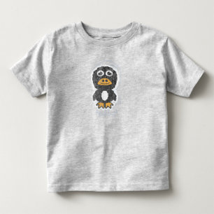 Camiseta Pinguim de Desenho Animado Angustiado 4