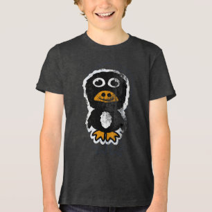 Camiseta Pinguim de Desenho Animado Angustiado 9