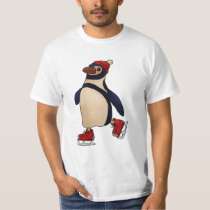 Camiseta Pinguim de patim