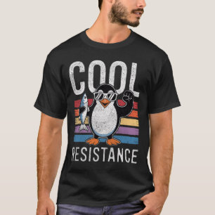 Camiseta Pinguim de Resistência Fria e Sutil Tarifas Protes