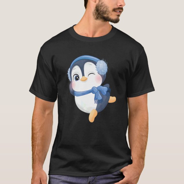Camiseta Pinguim-doce-açúcar (Frente)