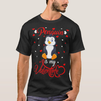 Camiseta Pinguim é meu Namorados Engraçado Dia do Pássaro P