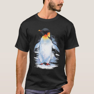 Camiseta Pinguim Estampa de Animal Zoológico Pinguim