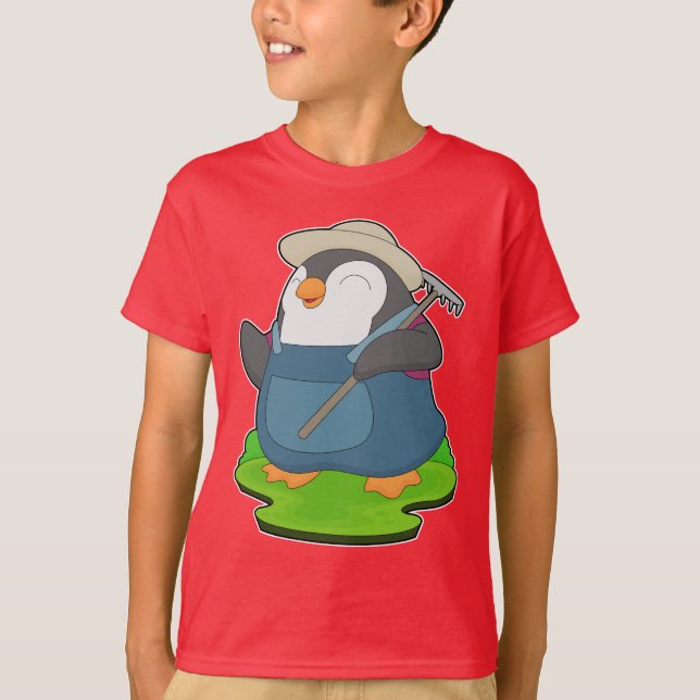 Camiseta Pinguim Farmer Rake (Frente)