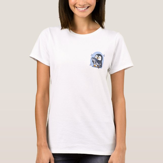 Camiseta Pinguim Feliz (Frente)