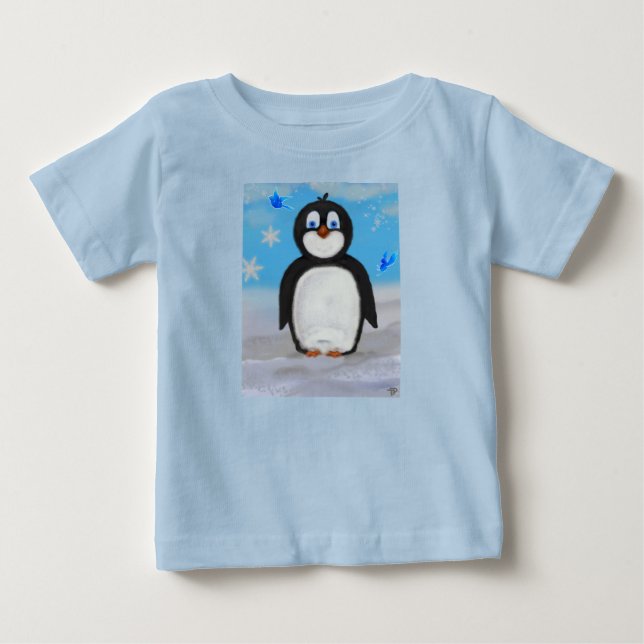 Camiseta Pinguim, Feliz (Frente)
